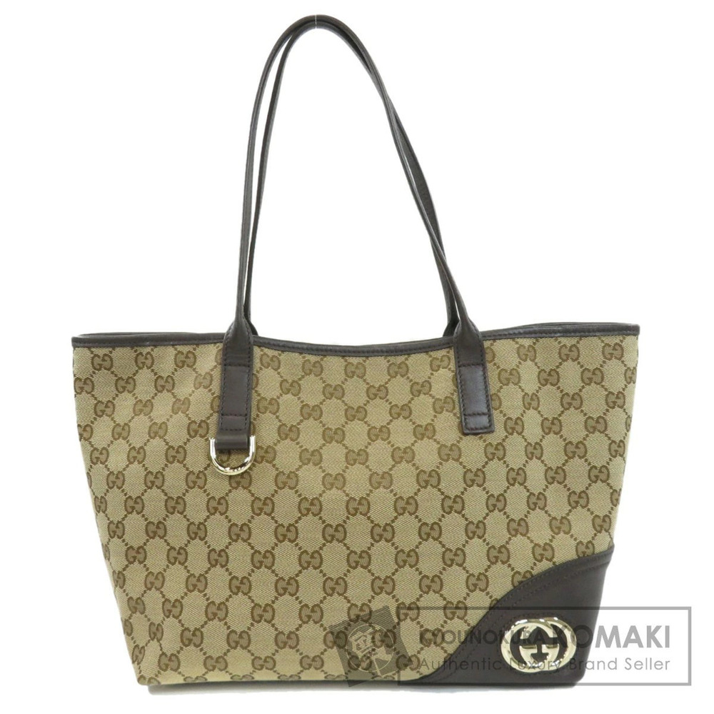 Gucci New Britt Tote Shoulder Bag Brown - Picture 1 of 11